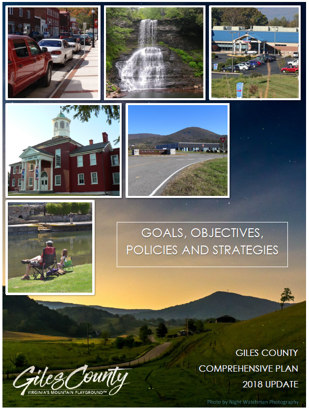 Giles County Comprehensive Plan 2018 cover page